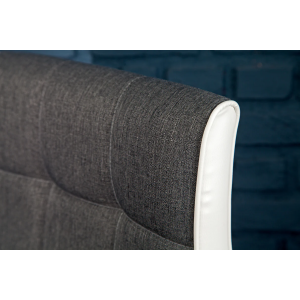 2SET barová židle MODENA 90-115 CM šedo-bílá  Barové židle 36829