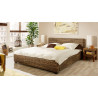 Ratanová postel Bali 200x200 - ruční výroba, odstín MOON  Dvoulůžkové manželské postele 3086/L/200/MOON
