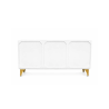 Komoda GOLDEN SUNSET 140 CM bílá masiv mango  Místnosti 48844