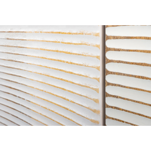 Komoda GOLDEN SUNSET 140 CM bílá masiv mango  Místnosti 48844