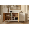Komoda GOLDEN SUNSET 140 CM bílá masiv mango  Místnosti 48844