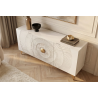 Komoda GOLDEN SUNSET 140 CM bílá masiv mango  Místnosti 48844