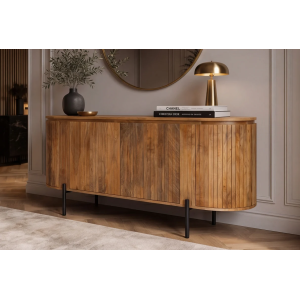 Komoda GATSBY II 160 CM masiv přírodní mango  Místnosti 48839