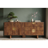 Komoda MADISON 180 CM hnědá masiv mango  Místnosti 48838
