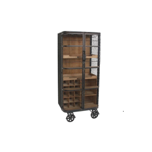 Barová skříň LOFT 145 CM masiv borovice  Místnosti 48170