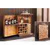 Barová skříň BODEGA 90 CM masiv borovice  Místnosti 48169