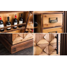 Barová skříň BODEGA 90 CM masiv borovice  Místnosti 48169