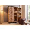 Barová skříň BODEGA 120 CM masiv borovice  Místnosti 48162