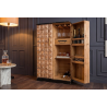 Barová skříň BODEGA 120 CM masiv borovice  Místnosti 48162