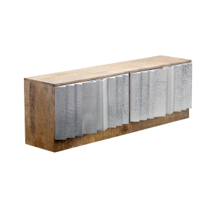 Televizní stolek ZALVERO 150 CM masiv mango  Místnosti 44477