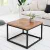 Odkládací stolek INFINITY HOME 60cm mangové dřevo přírodní  Konferenční stolky 39787