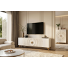 Televizní stolek GOLDEN SUNSET 180 CM bílý masiv mango  Místnosti 48411