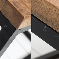 Odkládací stolek INFINITY HOME 60cm mangové dřevo přírodní  Konferenční stolky 39787