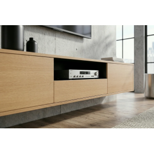 Závěsný televizní stolek LOFT 200 CM dub/černá  Místnosti 47816