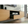 Závěsný televizní stolek LOFT 200 CM dub/černá  Místnosti 47816