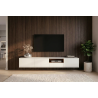 Závěsný televizní stolek LOFT 200 CM bílá/dub  Místnosti 47815