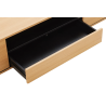 Závěsný televizní stolek LOFT 150 CM dub/černá  Místnosti 47814