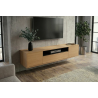 Závěsný televizní stolek LOFT 150 CM dub/černá  Místnosti 47814