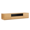 Závěsný televizní stolek LOFT 150 CM dub/černá  Místnosti 47814
