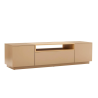 Televizní stolek LOFT 160 CM greige/přírodní  Místnosti 47812