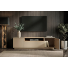 Televizní stolek LOFT 160 CM greige/přírodní  Místnosti 47812