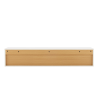 Závěsný televizní stolek LOFT 150 CM bílá/dub  Místnosti 47813