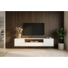 Závěsný televizní stolek LOFT 150 CM bílá/dub  Místnosti 47813