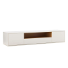 Závěsný televizní stolek LOFT 150 CM bílá/dub  Místnosti 47813