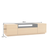 Televizní stolek LOFT 160 CM dub/černá  Místnosti 47811
