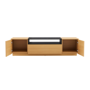 Televizní stolek LOFT 160 CM dub/černá  Místnosti 47811