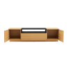 Televizní stolek LOFT 160 CM dub/černá  Místnosti 47811