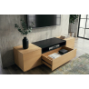 Televizní stolek LOFT 160 CM dub/černá  Místnosti 47811