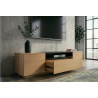 Televizní stolek LOFT 160 CM dub/černá  Místnosti 47811