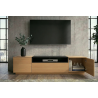 Televizní stolek LOFT 160 CM dub/černá  Místnosti 47811