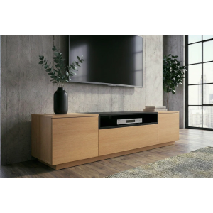 Televizní stolek LOFT 160 CM dub/černá  Místnosti 47811