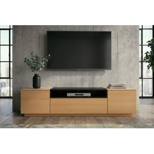 Televizní stolek LOFT 160 CM dub/černá  Místnosti 47811
