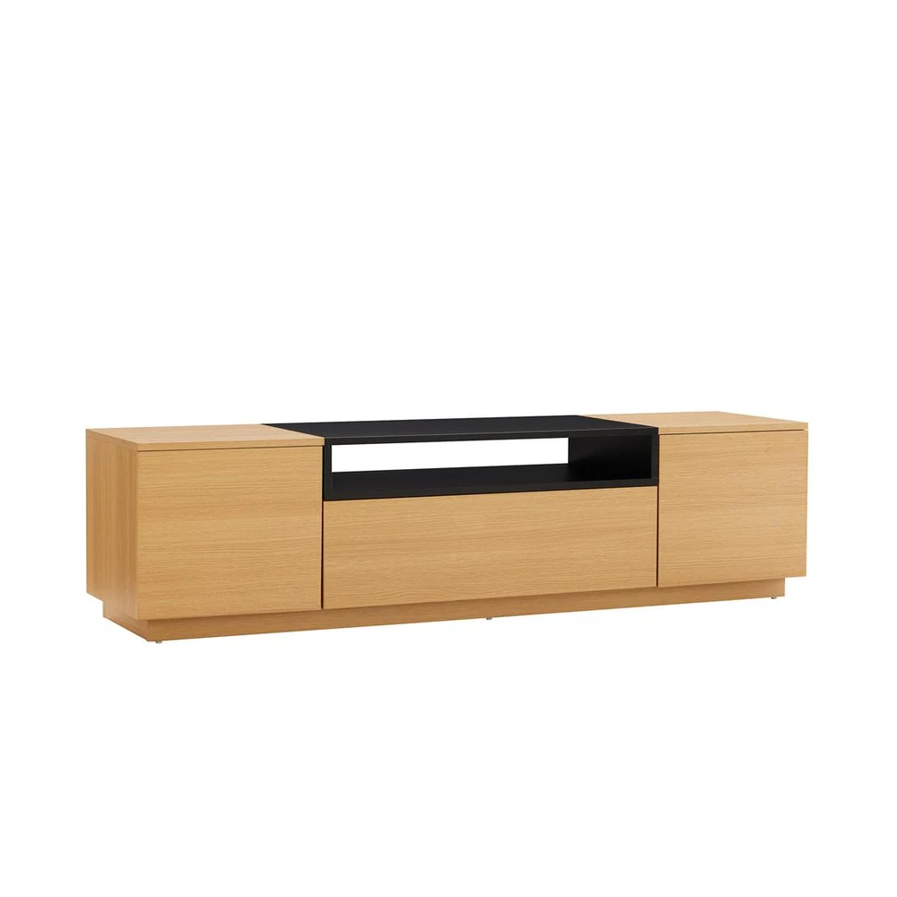Televizní stolek LOFT 160 CM dub/černá  Místnosti 47811