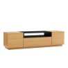 Televizní stolek LOFT 160 CM dub/černá  Místnosti 47811