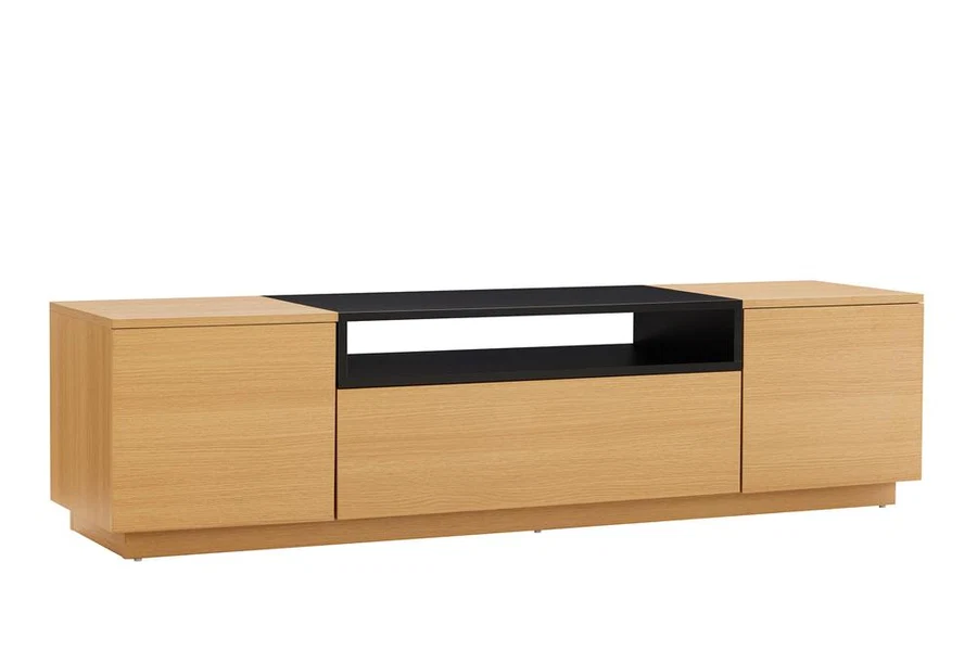 Televizní stolek LOFT 160 CM dub/černá  Místnosti 47811