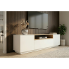 Televizní stolek LOFT 160 CM bílá/dub  Místnosti 47811