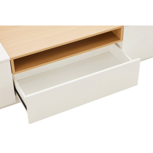 Televizní stolek LOFT 160 CM bílá/dub  Místnosti 47811