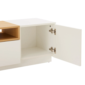 Televizní stolek LOFT 160 CM bílá/dub  Místnosti 47811