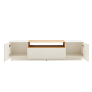 Televizní stolek LOFT 160 CM bílá/dub  Místnosti 47811