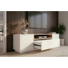 Televizní stolek LOFT 160 CM bílá/dub  Místnosti 47811