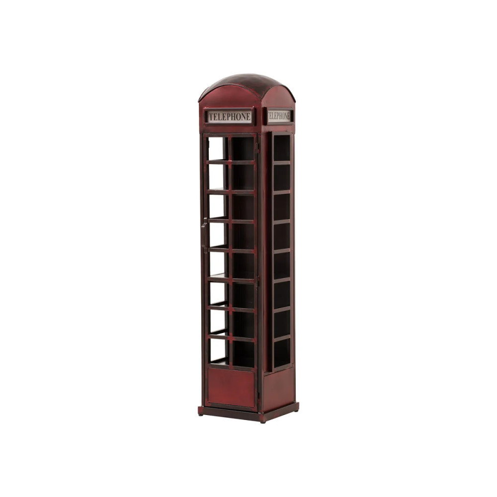Kovová vitrína London  Vitríny A2341