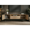 Závěsný televizní stolek LOFT 160 CM greige/dub  Místnosti 47809