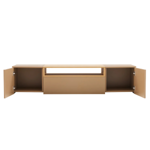 Závěsný televizní stolek LOFT 160 CM greige/dub  Místnosti 47809