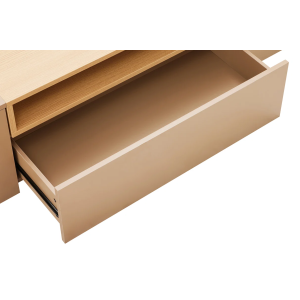 Závěsný televizní stolek LOFT 160 CM greige/dub  Místnosti 47809