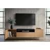 Závěsný televizní stolek LOFT 160 CM dub/černá  Místnosti 47808