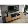 Závěsný televizní stolek LOFT 160 CM dub/černá  Místnosti 47808